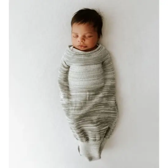 Swaddelini Grey Swaddle Sleep Sack image {5}