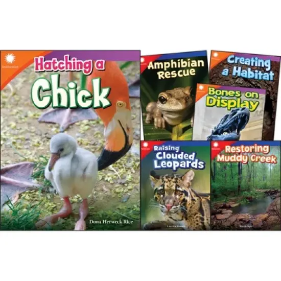 Teacher Created Materials Smithsonian Informational Text: Animals Grades 2-3: 6-Book Set image {1}