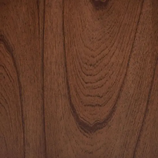 Baxton Studio Alyssa Wood 2 Drawer Nightstand Woven with Rattan Walnut Brown image {8}