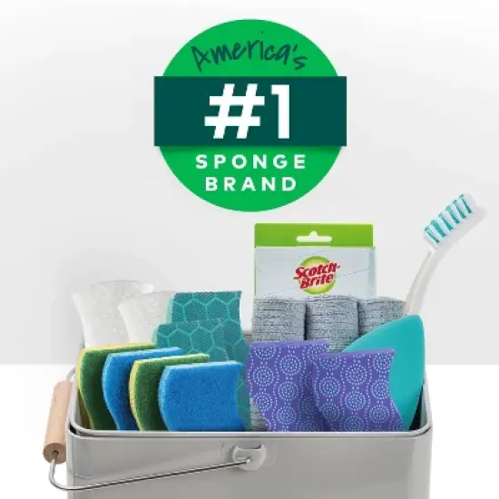 Scotch-Brite Multi-Purpose Sponges - 4pk image {4}