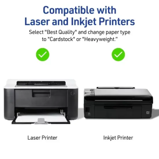 Avery Printable Tags with String, 2" x 3.5", 96 White Tags (22802) image {7}