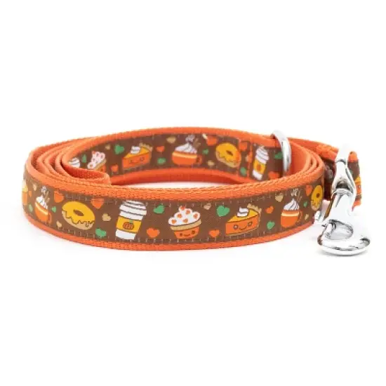 The Worthy Dog Pumpkin Spice Pet Leash image {1}
