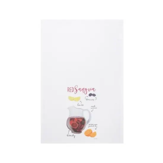 C&F Home Pizza Caprese & Sangria Towel Set of 3 image {6}