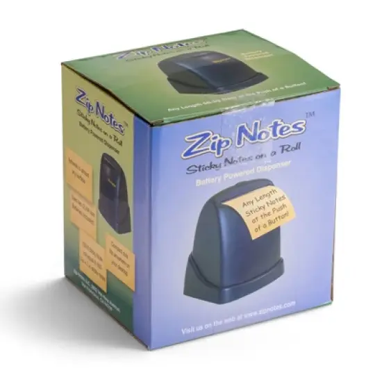 Zip Notes Battery-Operated Executive Dispenser, Blue image {6}