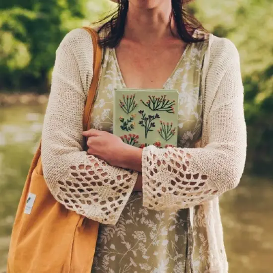 Denik Petite Blooms Embroidered Journal image {2}