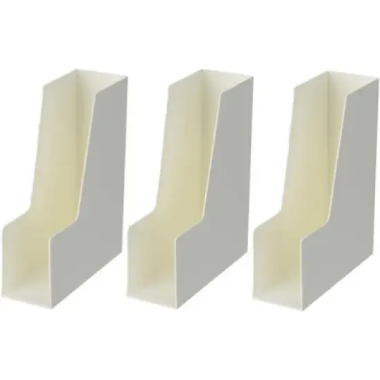 YBM Home Medium Plastic Magazine Holders, Pack of 3 image {6}