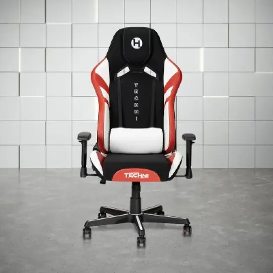 Echo Stain Resistant Fabric Gaming Chair - Techni Sport image {1}