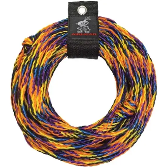 SPORTSSTUFF 53-2213 Big Mable 2 Person Double Rider Lake Inflatable Towable Boat Tube with 60-Foot Tow Rope and Heavy-Duty Full Nylon Cover image {4}