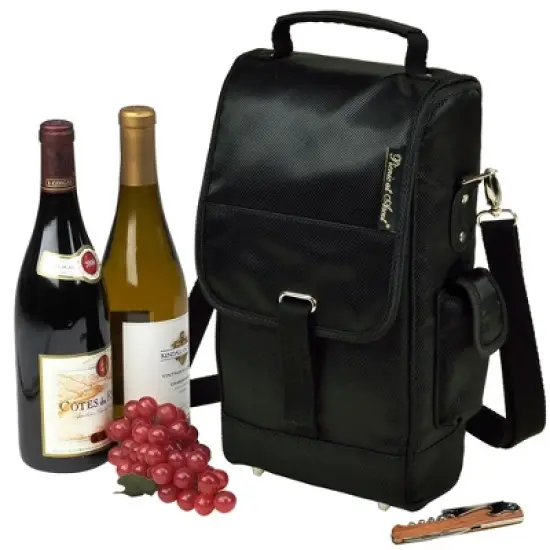 NCAA Army Black Knights Two Bottle Wine Tote w/Corkscrew image {2}