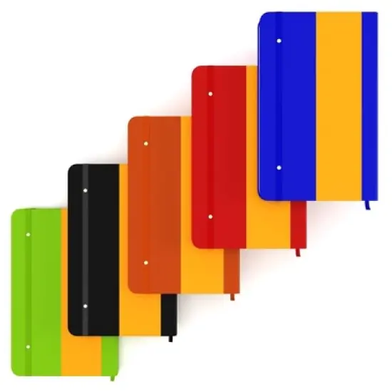 Leatherette Journal 200 Sheets 5X7 Assorted Colors (36 Packs) image {2}