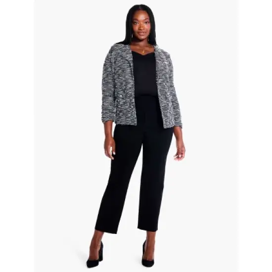 NIC + ZOE Starry Sky Knit Jacket image {7}