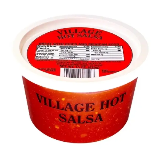 Village Hot Salsa - 15oz image {8}