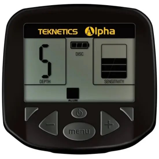 Teknetics Alpha 2000 Metal Detector - Black image {2}
