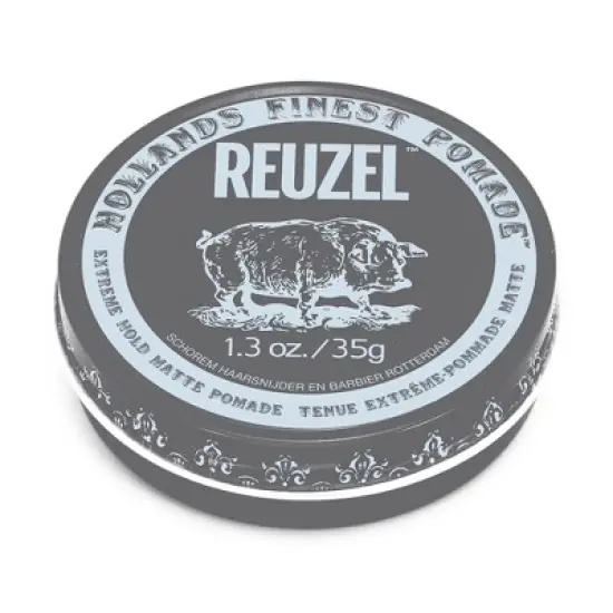 Reuzel Extreme Hold Matte Pomade - Men's Pomade - 1.3 oz image {6}
