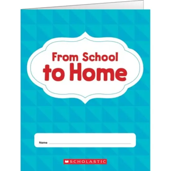 Scholastic Teacher Resources From School to Home Folder, Pack of 6 image {1}