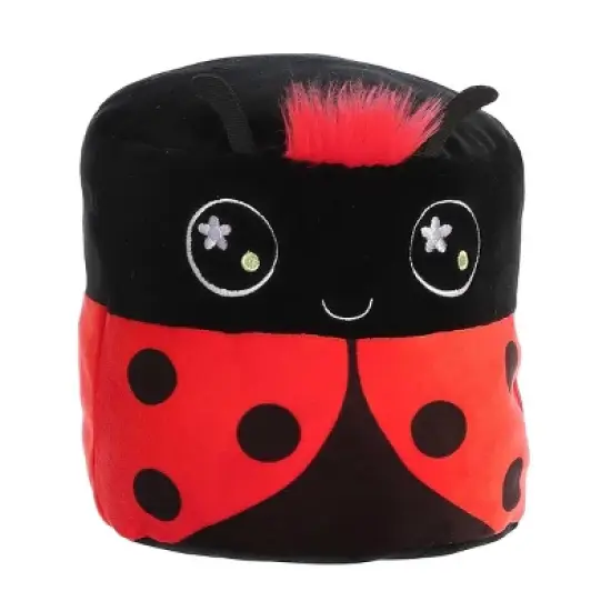 Aurora Squishiverse 6" Ladybug Mallow Red Stuffed Animal image {1}