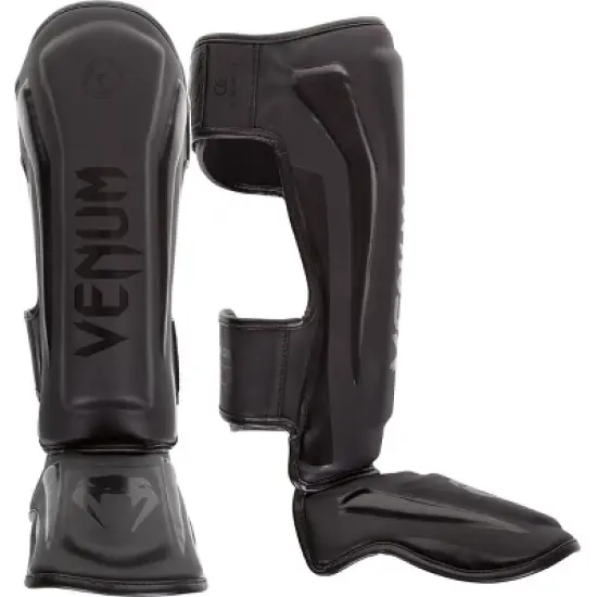 Venum Elite Standup MMA Shin Guards - Black image {1}
