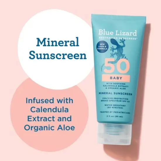 Blue Lizard Baby Sunscreen Lotion - SPF 50 - 3 fl oz image {4}
