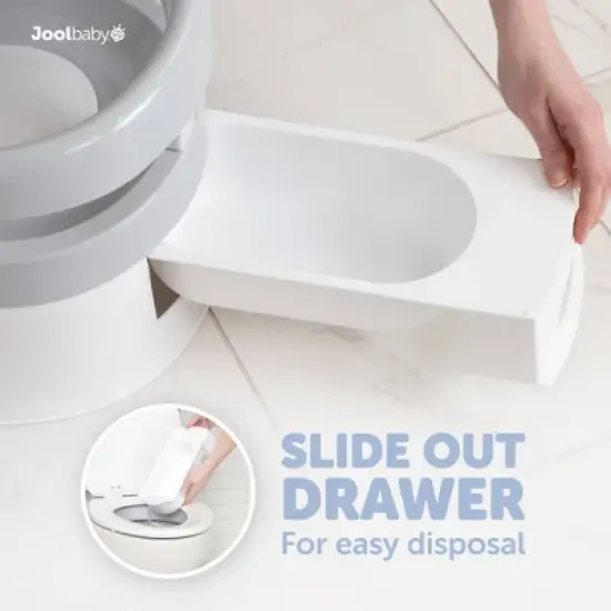 Jool Baby Handled Potty Training Chair - Gray image {4}