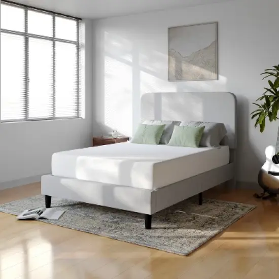 Emma and Oliver 3-Layer Memory Foam Mattress in a Box with Green Tea Infusion, Cooling Gel, CertiPUR-US Certified Foam and Washable Cover image {14}