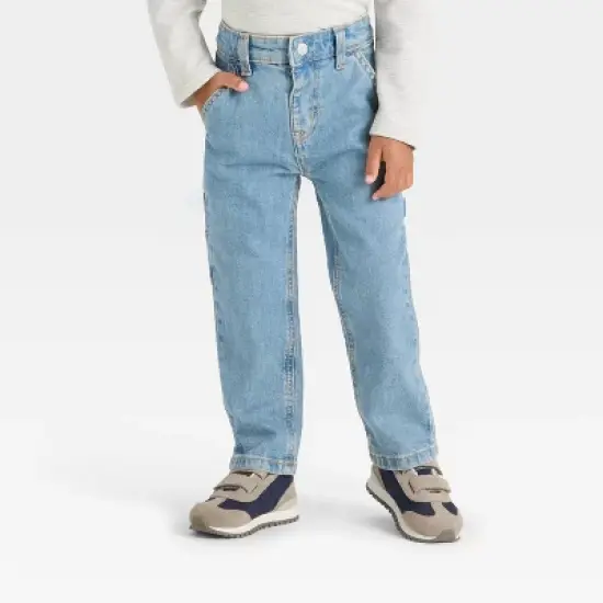 Toddler Boys' Denim Pants - Cat & Jack&trade; Medium Wash image {3}