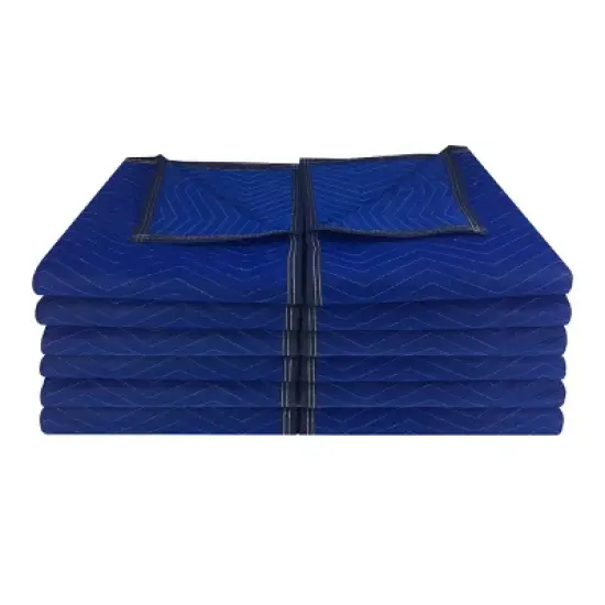 UBMOVE Pack of 12 Pro Blankets Moving Blankets 72" x 80" (35lbs/dozen, 2.92 lb/Ea) image {9}