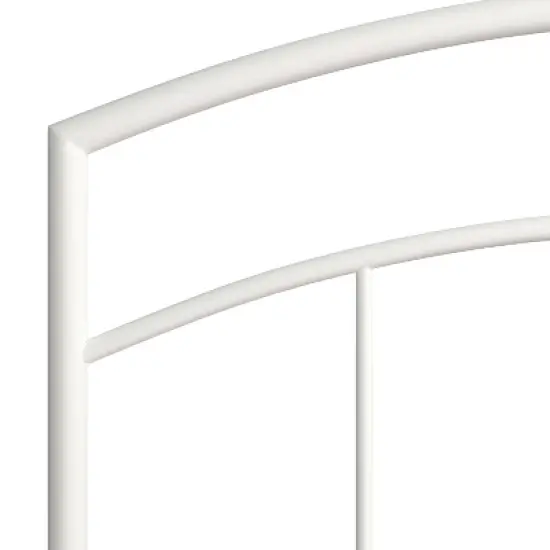 Twin Julien Metal Headboard or Footboard White - Hillsdale Furniture image {2}
