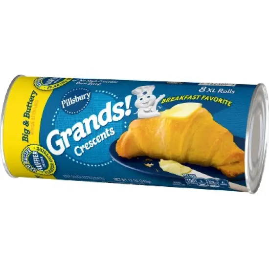 Pillsbury Grands! Big & Buttery Crescent Rolls - 12oz/8ct image {7}