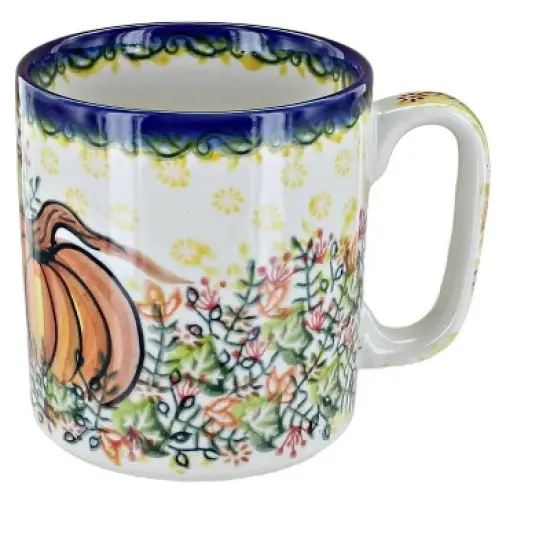 Blue Rose Polish Pottery Vena Mug image {13}