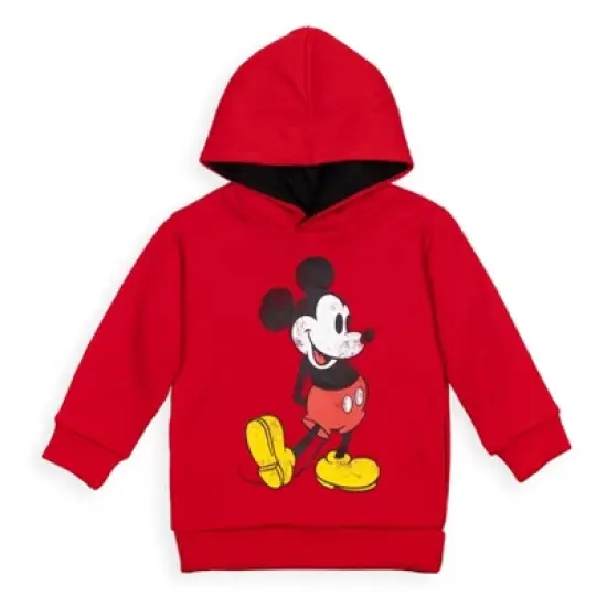 Disney Mickey Mouse Fleece Pullover Hoodie Toddler image {7}