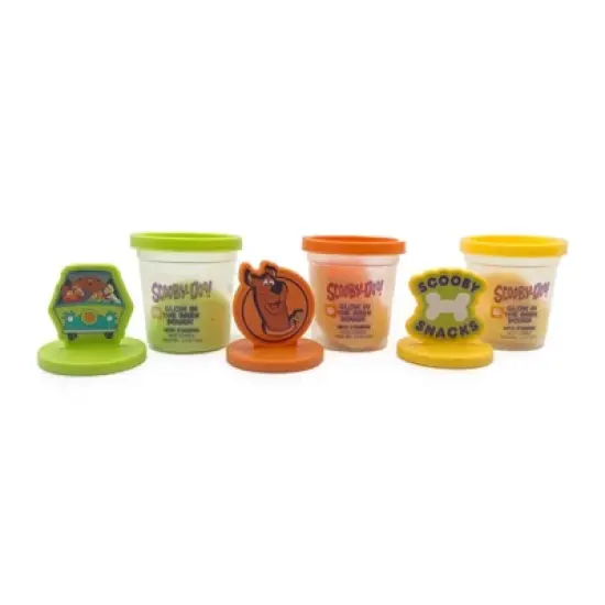 Innovative Designs 3pk Glow in the Dark Dough with Stampers Scooby Doo image {2}