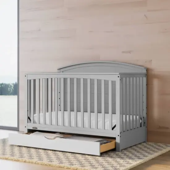 Graco Bellwood 5-in-1 Convertible Crib with Drawer image {14}