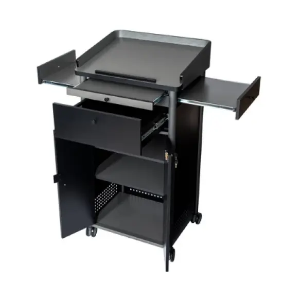 Greystone Lectern Lecture Podium Charcoal Slate - Hampden Furnishings image {4}