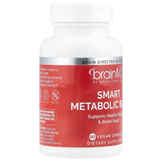 BrainMD Smart Metabolic Burn, 60 Vegan Capsules image {3}