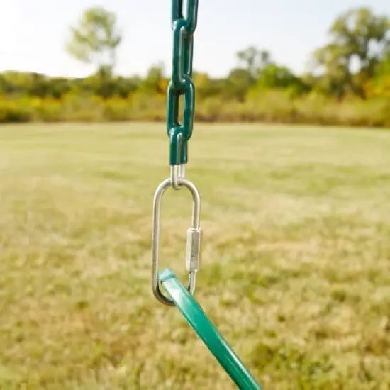 Swing-N-Slide 2 Pack of Swing Seats with Ring/Trapeze Combo Swing image {4}