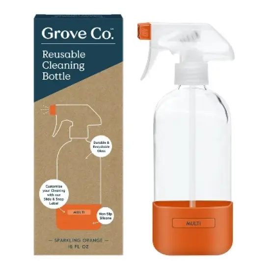Grove Co. Reusable Cleaning Glass Spray Bottle image {10}