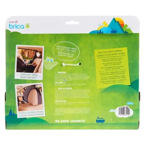 Munchkin Brica Baby In-Sight Car Mirror, Crash Tested and Shatter Resistant image {4}