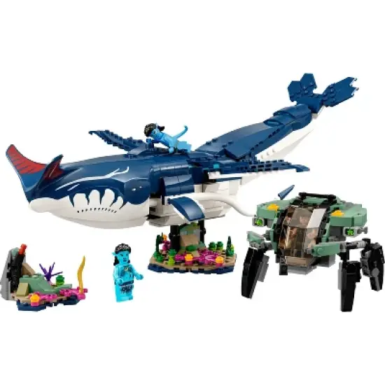 LEGO Avatar: The Way of Water Payakan the Tulkun & Crabsuit Building Toy 75579 image {1}