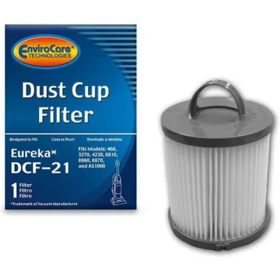 Eureka DCF-21 Replacement HEPA Filtration Vacuum Cleaner Filter image {6}