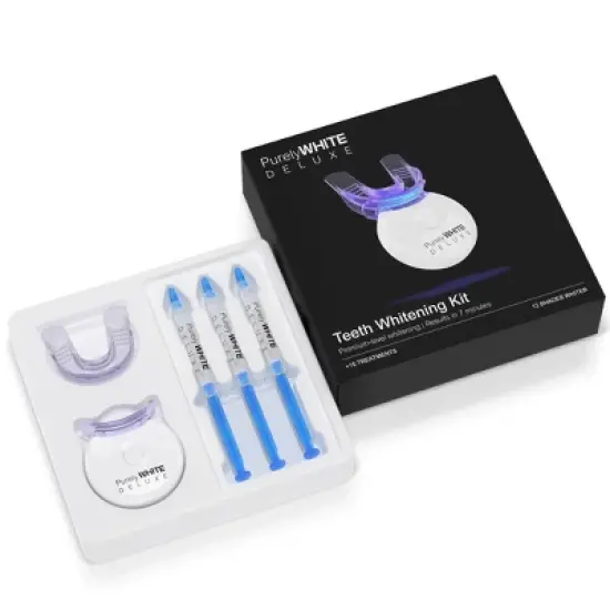 PurelyWHITE DELUXE Teeth Whitening Kit image {1}