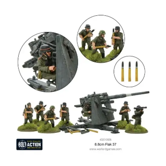 Flak 37 8.8cm Miniatures Box Set image {2}