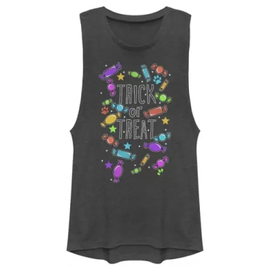 Junior's Lost Gods Halloween Candy Explosion Festival Muscle Tee image {3}