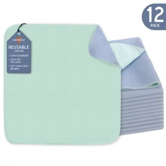 MaxProtect Reusable Pee Pads For Dogs, Training Underpads, Heavy-Duty Absorbency - 34" x 36" image {6}