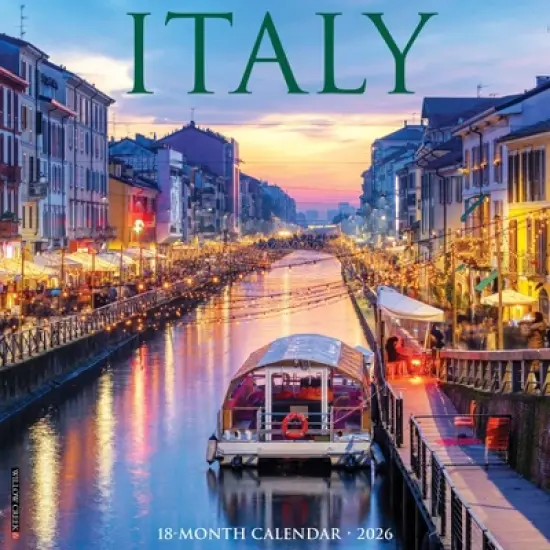 Willow Creek Press 2026 Italy Wall Calendar image {5}