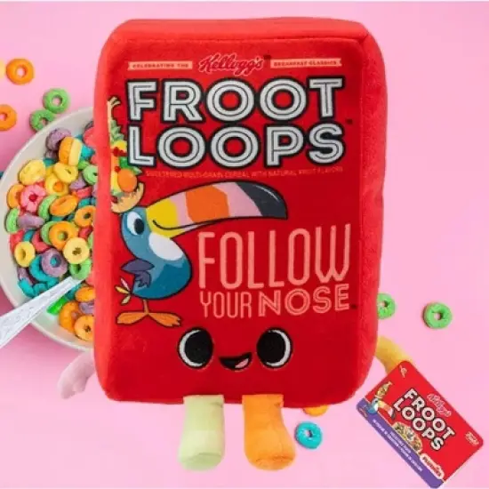 Funko Kelloggs 6 Inch Funko Plush | Froot Loops Cereal Box image {1}