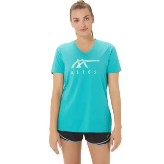 ASICS Women's STRIPES VNECK Training Apparel 2032C543 image {8}