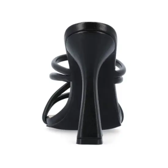 Journee Collection Womens Louisse Tru Comfort Foam High Heel Open Toe Pumps image {2}