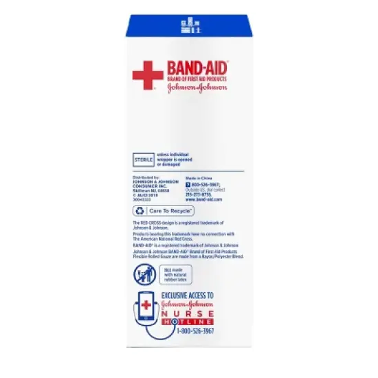 Band-Aid Rolled Gauze - 4 x 2.5 yds image {6}