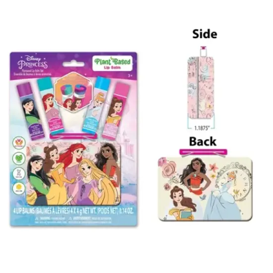 Disney Princess Swirl Balm with Tin 4pk image {9}