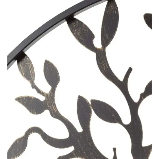 Plow & Hearth - Arched Metal Weather-Resistant Garden Gate with Symbolic Tree of Life Design image {5}